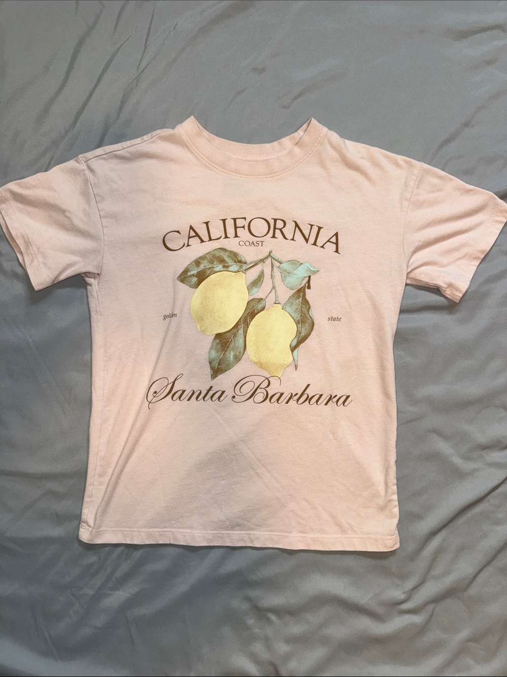 Cat & Jack Pink California Lemon Graphic Tee